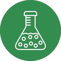 Flask Vector Icon Design