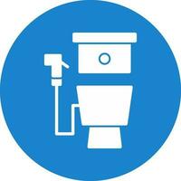 Toilet Vector Icon Design