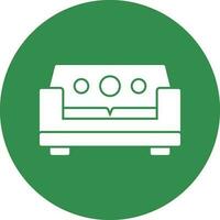 Sofa Vector Icon Design