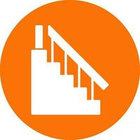 Stair Vector Icon Design