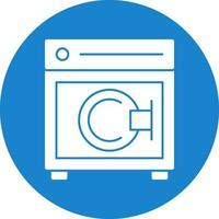 Dry Machine Vector Icon Design