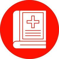 Medical book Vector Icon Design