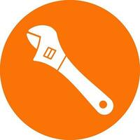 Wrench Vector Icon Design