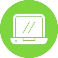 Laptop Vector Icon Design