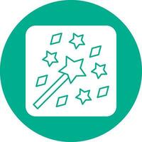 Magic Wand Vector Icon Design