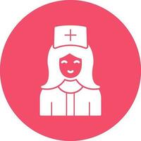 Nurse Vector Icon Design