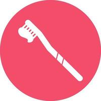 Tooth brush Vector Icon Design