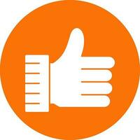 Thumb up Vector Icon Design