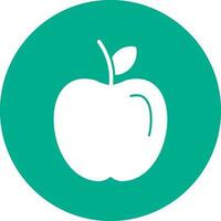 Apple fruit Vector Icon Design