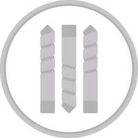Drill Bit Vector Icon Design
