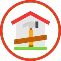 casa reparar vector icono diseño