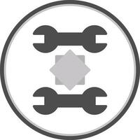 spanner Vector Icon Design