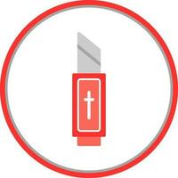 Knife Blade Vector Icon Design