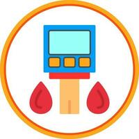 Glucometer Vector Icon Design