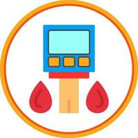 Glucometer Vector Icon Design