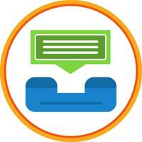 Help line Vector Icon Design