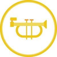 Trumpet Vector Icon Design