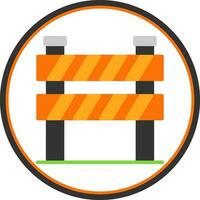 Barrier Vector Icon Design