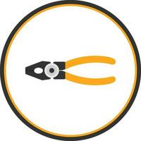 Lineman s pliers Vector Icon Design