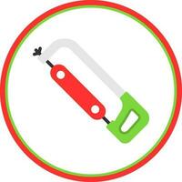 Hacksaw Vector Icon Design