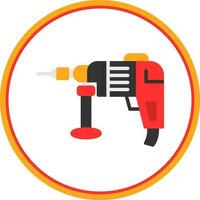 Drilling machine Vector Icon Design