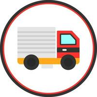 Truck Vector Icon Design