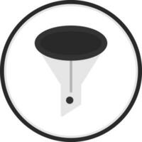 Funnel Vector Icon Design