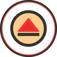 Eject Vector Icon Design