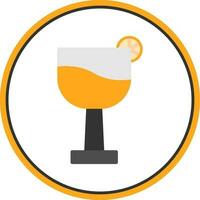 Cocktail Glass Vector Icon Design