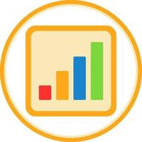 Signal Bars Vector Icon Design