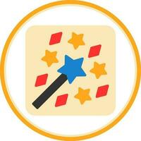 Magic Wand Vector Icon Design