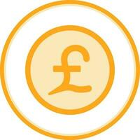 Pound Vector Icon Design