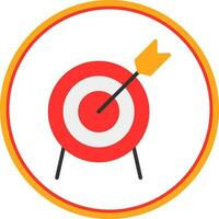 Bullseye Vector Icon Design