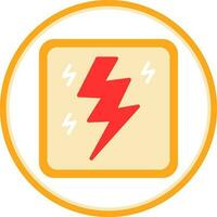 Lightning Bolt Vector Icon Design