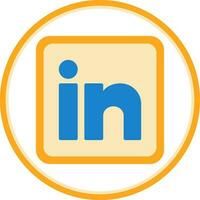 Linkedin Vector Icon Design