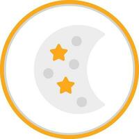 Moon Phase Vector Icon Design