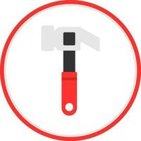 Hammer Vector Icon Design