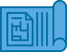 Blueprint Vector Icon Design