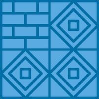 Tiles in Wales Vector Icon Design