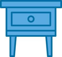 Night Stand Vector Icon Design