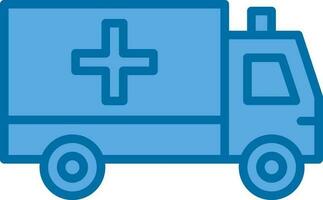 Ambulance Vector Icon Design