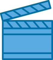 Clapperboard Vector Icon Design