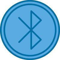 diseño de icono de vector de bluetooth