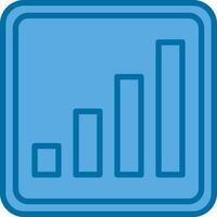 Signal Bars Vector Icon Design