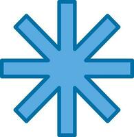 Asterisk Vector Icon Design