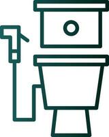 Toilet Vector Icon Design