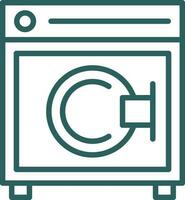 Dry Machine Vector Icon Design