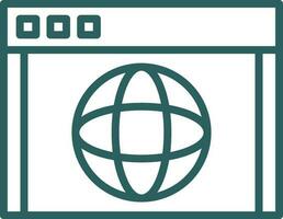Web site Vector Icon Design
