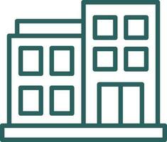 Hospital building Vector Icon Design