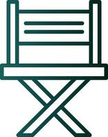 Director chair Vector Icon Design